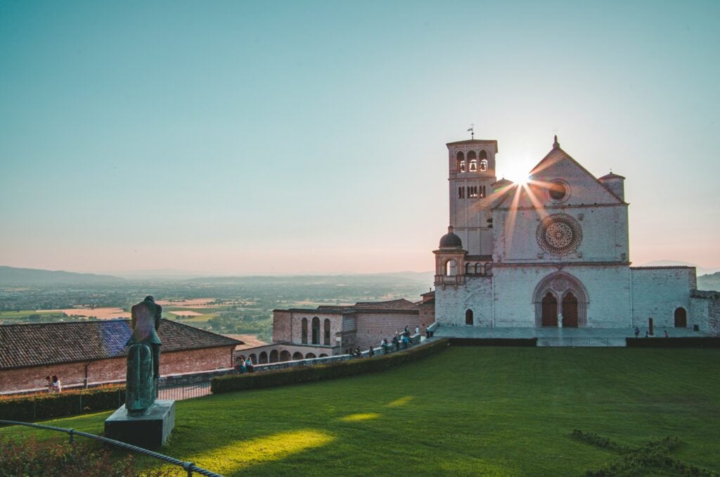 Assisi Basilica Inside Europe